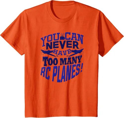 Vista 23 de RC Plane You Can Never Have Too Many RC Aviones Hobby Lover - Camiseta, gris, S
