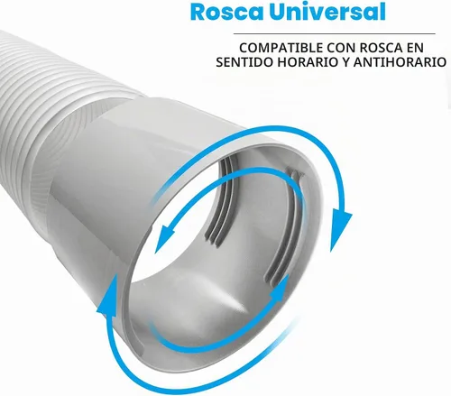 Vista 4 de Acoplador de extensión de manguera de aire acondicionado de 5 pulgadas, acoplamiento de conector de manguera de ventilación de escape de CA