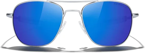 Vista 3 de MERRY'S Gafas de sol polarizadas militares clásicas cuadradas aviador para hombres o mujeres S8636