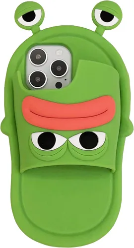 Vista 10 de Yatchen Kawaii - Fundas para teléfono para iPhone 7 Plus/8 Plus, bonita funda de silicona suave con chanclas para teléfono 3D, iPhone 7 Plus/8 Plus