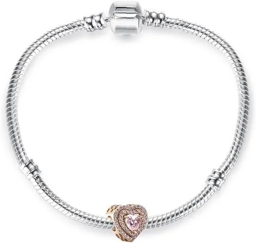 Vista 3 de Birth Stone Love Heart Flying House Mom Crown Balloons Smile Children Luchs Charms para pulseras de plata de ley 925, collares, regalos de joyería