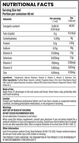 Vista 4 de Bloque profundo - Refuerzo de apoyo inmunológico - Apoyo al sistema inmunológico - Spray bucal diario - Vitamina D y zinc - PPG Nutritional