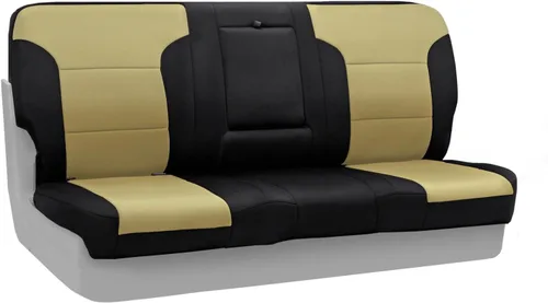 Vista 12 de Coverking Custom cubierta de asiento de ajuste para Select Ford modelos – neosupreme, Negro
