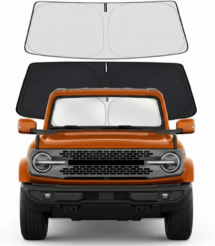 Vista 24 de Parasol para parabrisas para BMW X1 E84 2016-2024 2025, accesorios – Cubierta de parasol para parabrisas de ventana delantera, ajuste personalizado