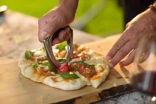 Vista 5 de Rösle Rueda ergonómica de acero inoxidable para pizza