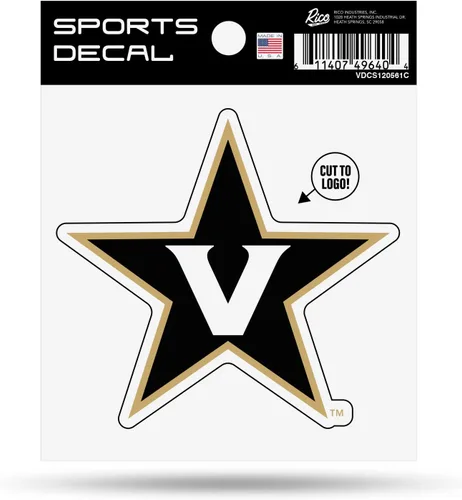 Vista 35 de Rico Industries NCAA - Calcomanía unisex para adultos con logotipo primario 4 x 4