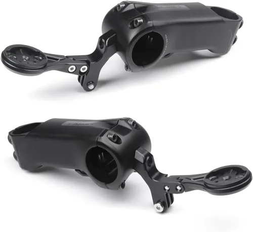 Vista 2 de Soporte para computadora de bicicleta para S-Works SL8 especializado, corto Soporte integrado para barra de vástago, compatible con Gar min/Mage