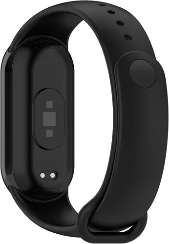 Vista 3 de LOKEKE Compatible con Xiaomi Band 8 Correa de repuesto - Correa de silicona de repuesto compatible con Xiaomi Band 8 (pines de acero inoxidable)