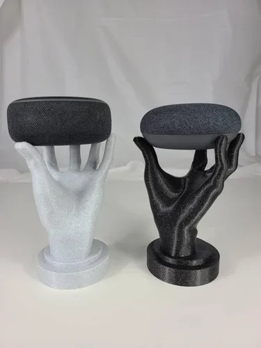 Vista 2 de Living - Soporte de mano para Google Home Mini y Google Nest Mini, Amazon Echo Dot 3ª generación de altavoces de audio para el hogar inteligente