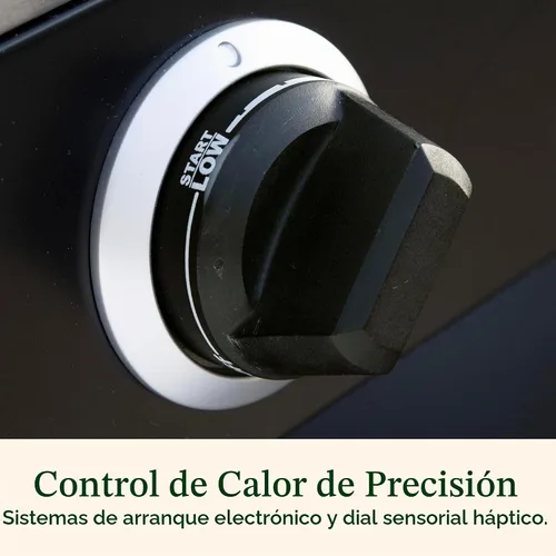 Vista 5 de Cuisinart - Estación de wok para exteriores con ruedas traseras, bandeja de acero de 14 pulgadas, 50,000 BTU