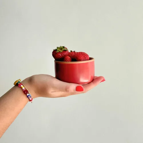 Vista 5 de Mora Ramequines de Cerámica - 4oz, Juego de 6 - Platos/Tazas Pequeños Aptos para Horno - Para Pudín Personal, Crema Brulee, Souffle, Salsa