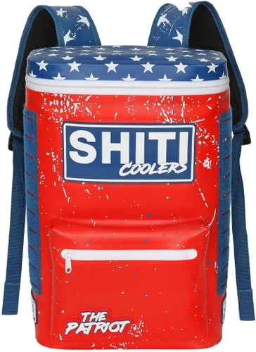 Vista 11 de SHITI Hieleras Enfriador para Camping, Viajes, Playa, Lonchera Suave para Alimentos, Bebidas y Hielo, Portátil, Impermeable, Bolsa Aislada de 24 El