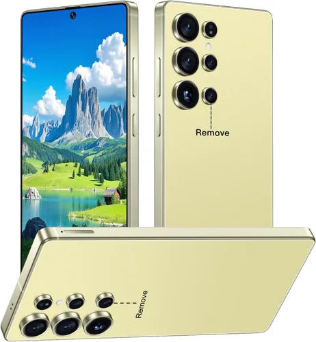 Vista 8 de I25 Ultra 5G - Teléfono inteligente desbloqueado, 16 GB+512 GB 7000 mAh, teléfono celular completamente para Android 14, pantalla HD de 6.99 Rosa
