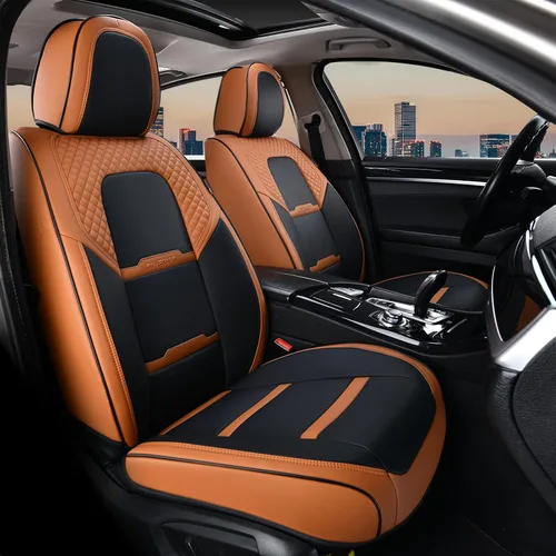 Vista 12 de Coverado - Fundas impermeables para asientos de coche, fundas delanteras para asientos de coche, 2 en 1, fundas protectoras para asientos de coche