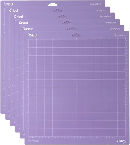 Vista 8 de [Usado] Alfombrilla de corte Cricut StrongGrip de 12 x 12 pulgadas, alfombrilla para manualidades para Cricut Maker y Explore, uso