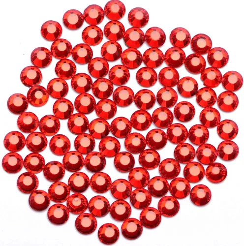 Vista 17 de 4500 unidades de diamantes de imitación de cristal de fijación en caliente con parte trasera plana HotFix gemas de cristal redondas de 0.079 Citrino