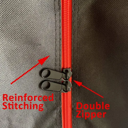 Vista 4 de Jalousie Paquete de 3 bolsas de almacenamiento extra grandes y resistentes para mudanza, bolsas de almacenamiento para ahorrar espacio, bolsas