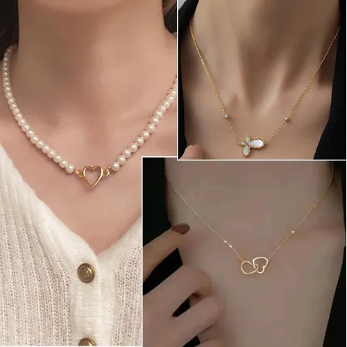 Vista 4 de ZOVOLI Juego de joyas de oro para mujeres y niñas, estilo barroco vintage, collar, anillos, pulsera y aretes, juego de joyería, paquete de joyería