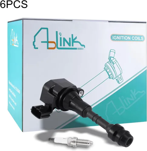 Vista 3 de Paquete de bobinas de encendido UF349 22401-8H515 Bujías para Infiniti I35 QX4 (3.5L 4.0L) para Nissan NV1500 NV3500 2012-2019, NV2500 2012-2020