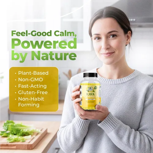 Vista 4 de Amazing Botanicals Zesty - Gomitas de limón y kava, 250 mg por gomita, ayuda natural para dormir para relajación y noches reparadoras, sin OMG