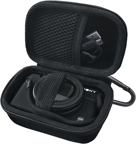 Vista 10 de Estuche rígido de almacenamiento de EVA compatible con Sony RX100 VII/RX100 VI/RX100 V/ RX100 IV/RX100 III /RX100 II Cámara digital Caja