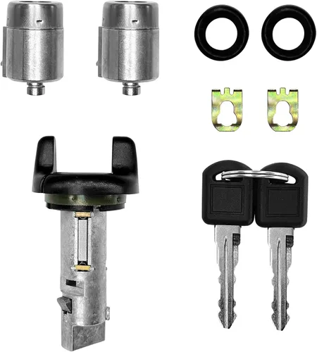 Vista 8 de Interruptor de cilindro de bloqueo de encendido con llaves Reemplazo para Dodge Ram 1500/2500/3500, Durango, Dakota, Chrysler Aspen y Mitsubishi