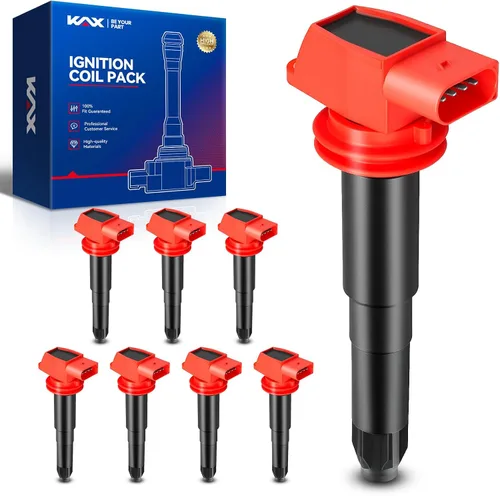 Vista 81 de Bobina de encendido KAX UF434 1 paquete Compatible con Impala, Equinox, G6, Malibu, Silverado 1500, Uplander, Torrent, Lucerne, Express 1500, Sierra