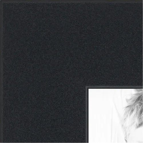 Vista 4 de ArtToFrames Marco de fotos negro de 4 x 6 pulgadas, este marco de póster personalizado de 1.25 pulgadas es de color negro satinado, para tu arte