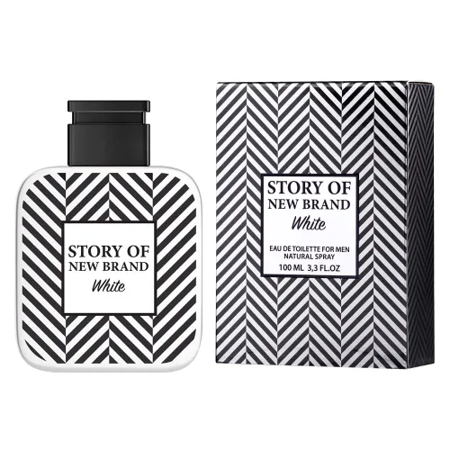 Vista 2 de New Brand Perfumes Story Of New Brand White Men 3.3 oz EDT Spray