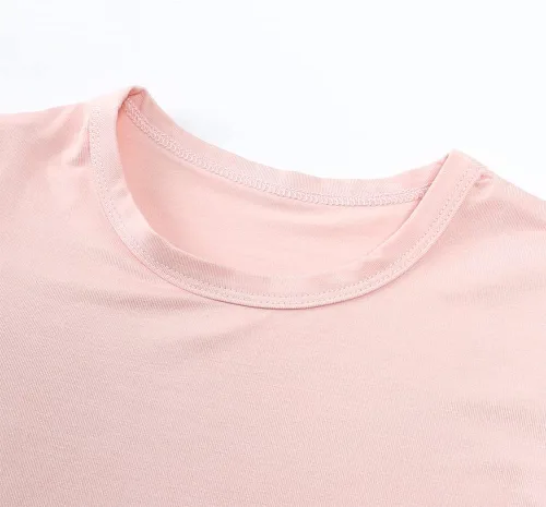 Vista 4 de Aablexema Pijama corto de verano para bebé, conjunto de pijamas de bambú para niños pequeños