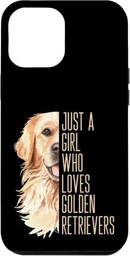Vista 26 de Cute Golden Retriever - Just a Girl who Loves Goldens Case for iPhone 17