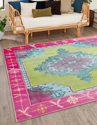 Vista 38 de Unique Loom Timeless Collection - Alfombra de área - Thomas (2' x 3' 1" ovalada, negro y blanco/gris)