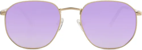 Vista 2 de SOJOS Gafas de sol cuadradas para hombres y mujeres, estilo clásico y retro
