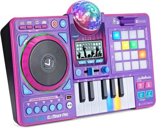 Vista 17 de VTech Kidi Star DJ Mixer Pro, Black