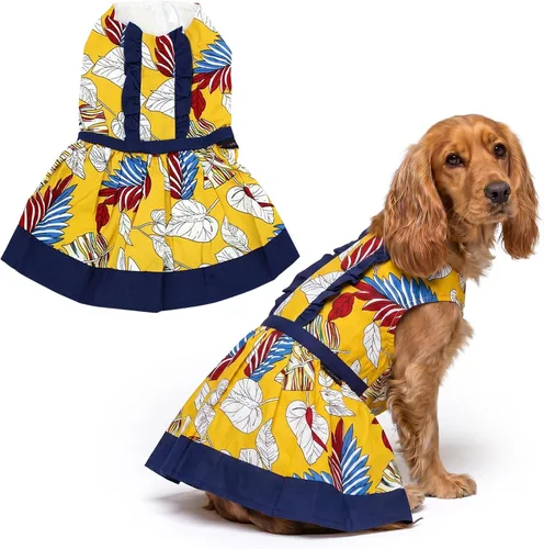 Vista 125 de Parisian Pet Chambray - Vestido para perro - Ligero sin mangas para perro, niña, talla XS Chambray en general