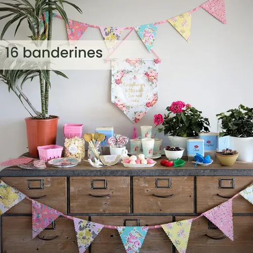 Vista 7 de Talking Tables - Banderines de celebración verdaderamente fabulosos. Multicolor, Multicolor, Paquete de 1, Multicolor Brillante Multicolor