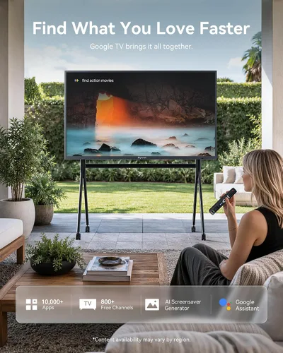 Vista 8 de SYLVOX - Televisión inteligente para exteriores 4K de 43 pulgadas