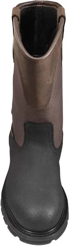 Vista 2 de Carhartt - Bota de trabajo impermeable Wellington con puntera suave de 11 pulgadas para hombre Heritage