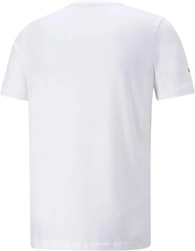 Vista 2 de PUMA Camiseta estándar BMW M Motorsport Essentials con logotipo para hombre
