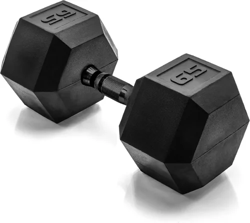 Vista 20 de CAP Barbell Peso de la mancuerna hexagonal recubierta, individual, 10-120 libras, múltiples opciones