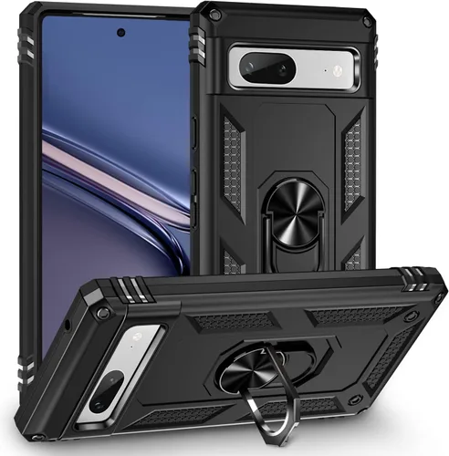 Vista 31 de Korecase Funda para Google Pixel 6 Pro de Servicio Pesado Resistente de Cuerpo Completo a Prueba de Arañazos a Prueba de Golpes Protección