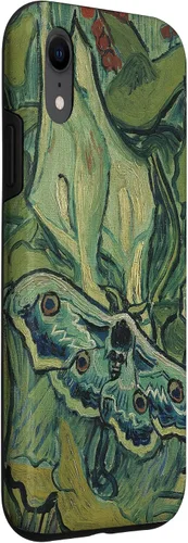 Vista 3 de Vincent van Gogh - Carcasa para iPhone XR con diseño de pavo real