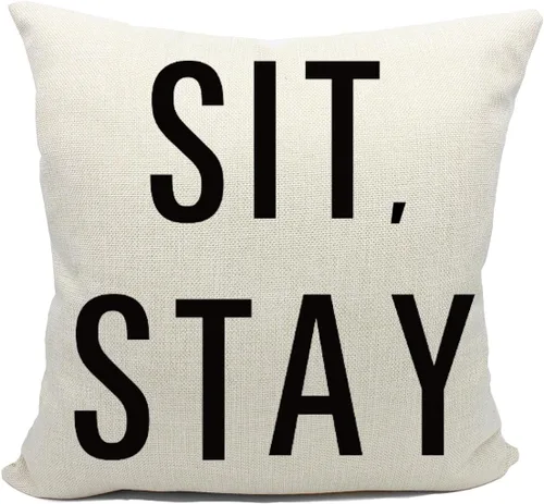 Vista 8 de Reservado para la funda de almohada del perro, regalos para amantes de los perros, decoración del perro, divertida funda de almohada para perro