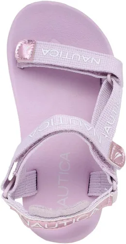 Vista 4 de Nautica Sandalias deportivas para niños, zapatos de agua atléticos de playa con punta abierta, para niños y niñas (niños pequeñosniños grandes)