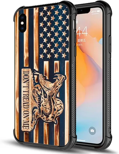 Vista 23 de DAIZAG Funda compatible con iPhone XR, protección completa, a prueba de golpes, antiarañazos, funda de poliuretano termoplástico para hombre y Flor