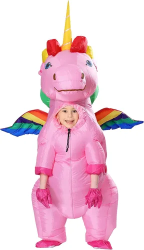 Vista 2 de GOPRIME Winged Unicorn Costume,Child Size,4-12