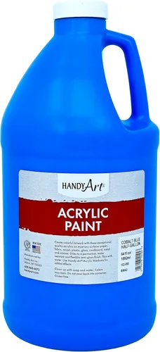 Vista 40 de Handy Art Pintura acrílica, juego de 12 colores, botellas de 16 onzas, acrílico líquido para estudiantes semibrillante, consistencia de flujo