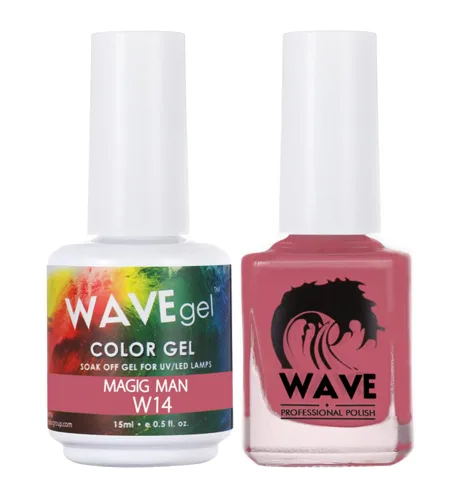 Vista 174 de WAVEGEL - Juego dúo de gel y esmalte de uñas a juego - Colección Simplicity - #P109 Blizzard I 0.5 onzas