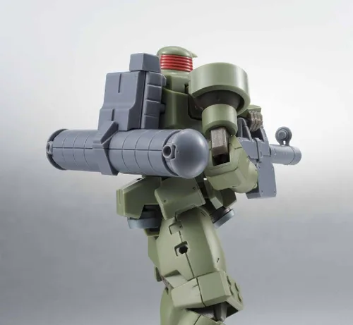 Vista 2 de TAMASHII NATIONS Bandai Robot Spirits Leo Space Type (Moss Green) Gundam Wing Figura de acción