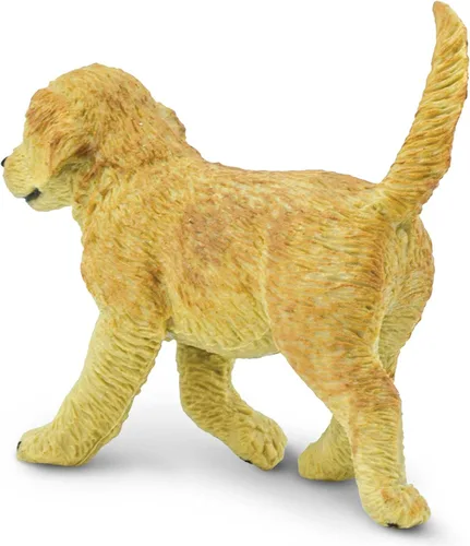 Vista 6 de Safari Ltd. Golden Retriever - Figura de cachorro pintada a mano, realista de 2.75 pulgadas, juguete divertido y educativo para niños, niñas y niños